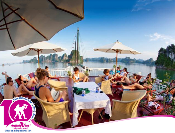 Du Lịch Free Easy Hạ Long giá tốt 2025 du thuyền Halong Sen Cruise